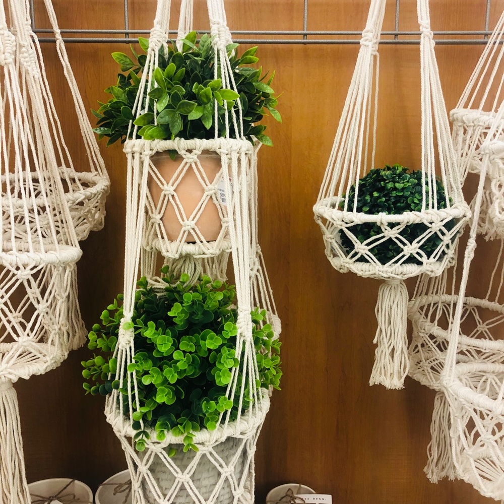Macrame white/beige